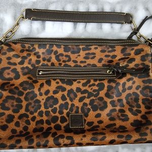 Dooney and Bourke leopard print purse